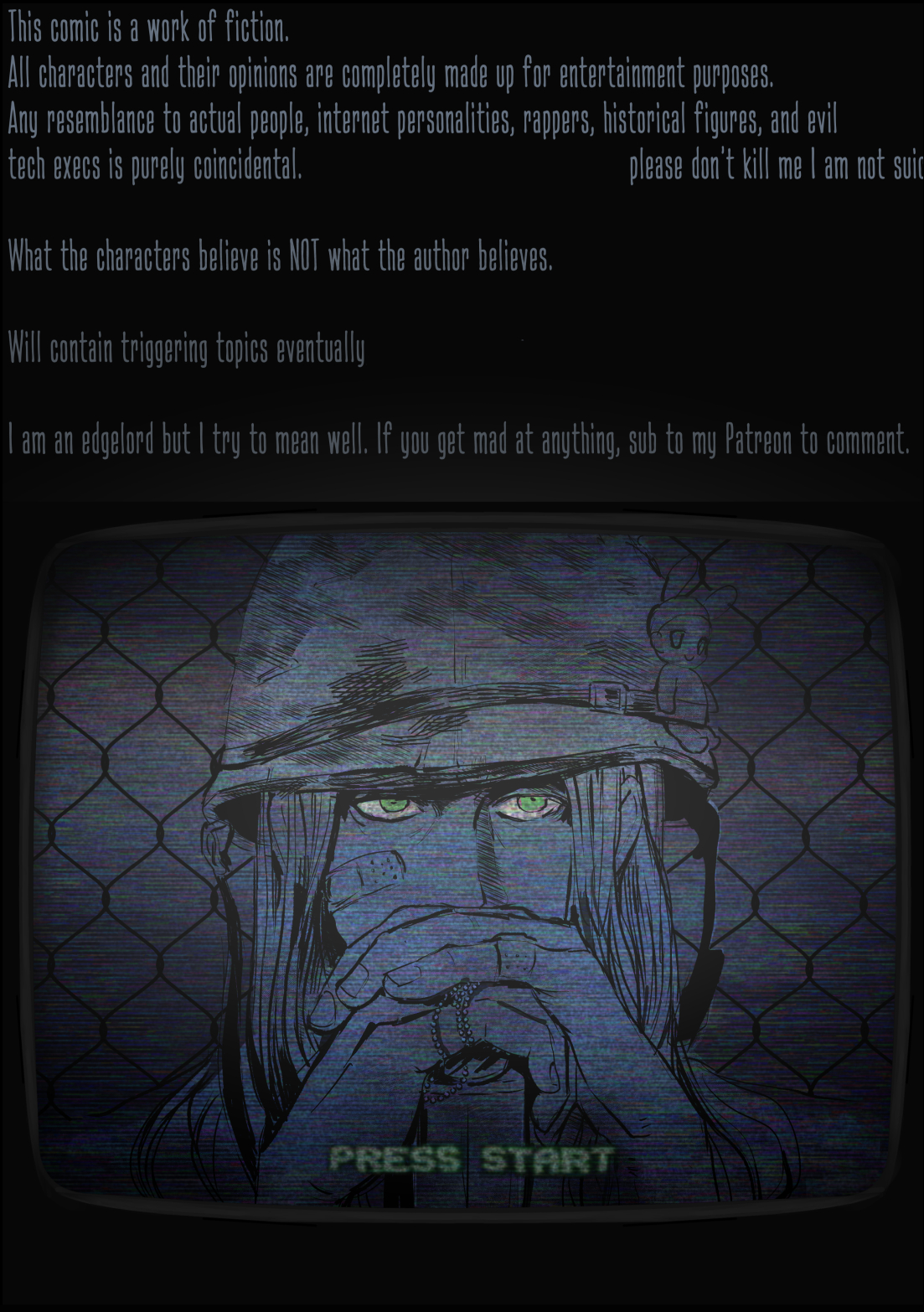 A Megami-Tensei styled disclaimer.